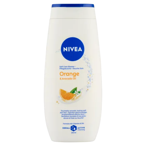 NIVEA krémtusfürdő 250ml Orange & Avocado Oil termékhez kapcsolódó kép
