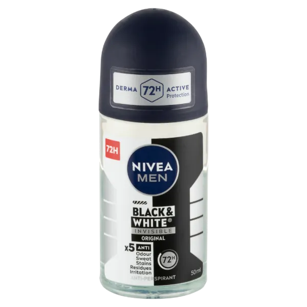 NIVEA MEN Black & White Invisible Original izzadásgátló 50 ml  termékhez kapcsolódó kép
