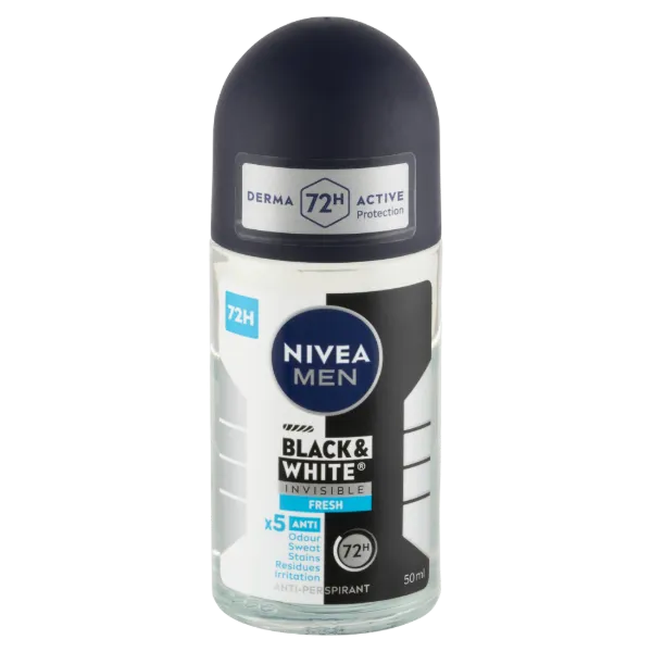 NIVEA MEN Black & White Invisible Fresh izzadásgátló 50 ml termékhez kapcsolódó kép