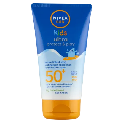 NIVEA SUN Ultra Protect & Play gyermek napozó krém FF50+ 150 ml termékhez kapcsolódó kép
