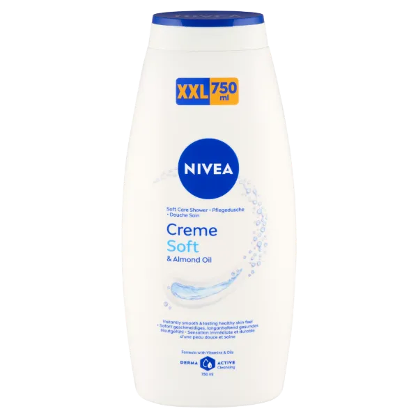 NIVEA Creme Soft krémtusfürdő 750 ml termékhez kapcsolódó kép
