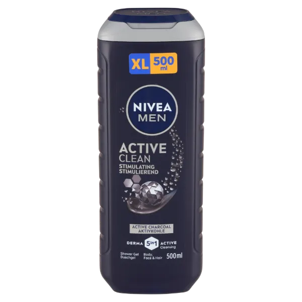 NIVEA MEN Active Clean tusfürdő 500 ml termékhez kapcsolódó kép