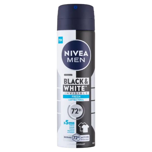 NIVEA MEN Black & White Invisible Fresh izzadásgátló 150 ml termékhez kapcsolódó kép