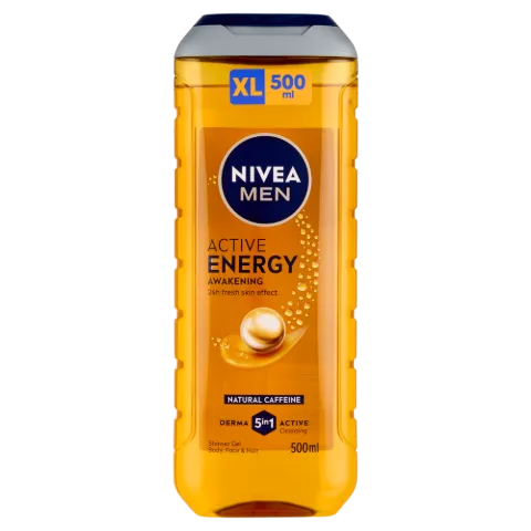 NIVEA MEN Active Energy tusfürdő 500 ml termékhez kapcsolódó kép