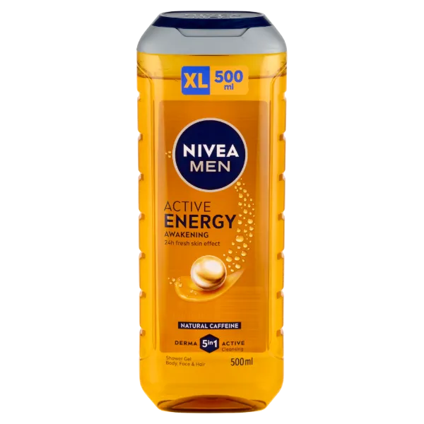 NIVEA MEN Active Energy tusfürdő 500 ml termékhez kapcsolódó kép