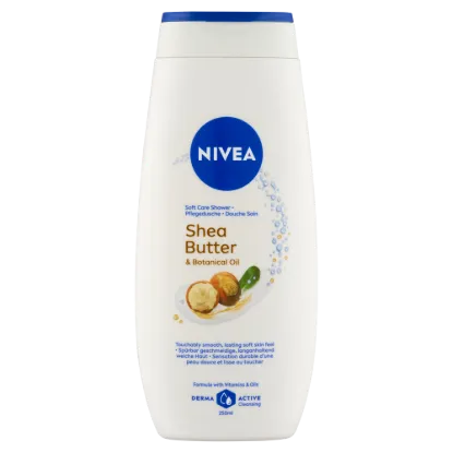 NIVEA Shea Butter & Botanical Oil ápoló hatású krémtusfürdő 250 ml termékhez kapcsolódó kép