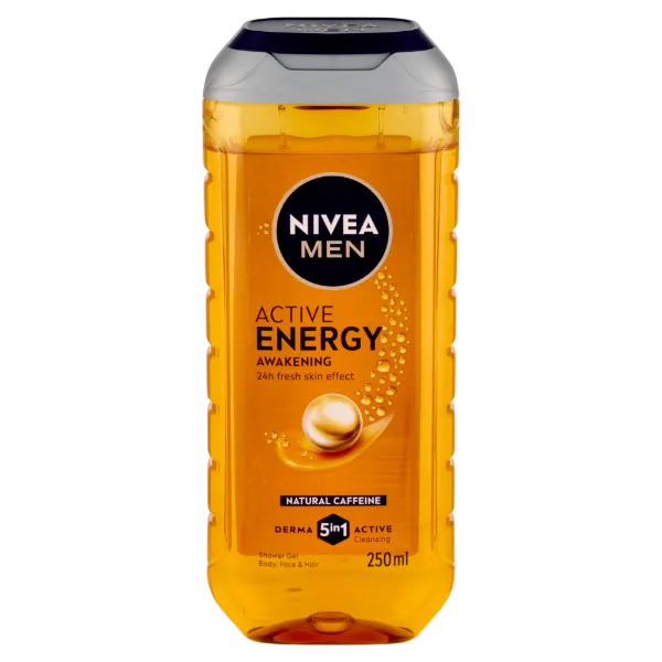 NIVEA MEN tusfürdő 250ml Active Energy termékhez kapcsolódó kép