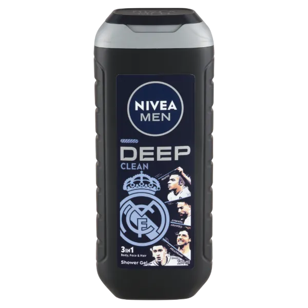 Nivea Men Tusfürdő 250 ml Deep Clean Real Madrid limitált kiadás termékhez kapcsolódó kép