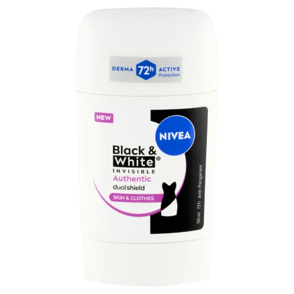 NIVEA Black & White Invisible Authentic izzadásgátló 50 ml termékhez kapcsolódó kép