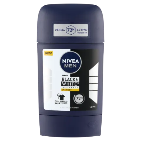 NIVEA MEN Black & White Invisible Epic Night izzadásgátló 50 ml termékhez kapcsolódó kép