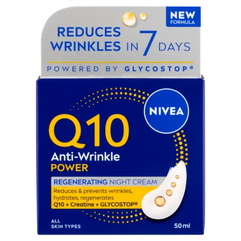 NIVEA Q10 Power 50ml Ránctalanító Éjszakai Arckrém termékhez kapcsolódó kép