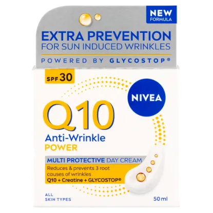 NIVEA Q10 Power 50ml Ránctalanító Nappali Arckrém SPF30 termékhez kapcsolódó kép