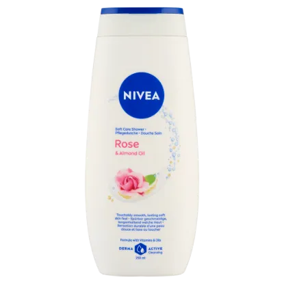 NIVEA krémtusfürdő 250ml Rose & Almond Oil termékhez kapcsolódó kép