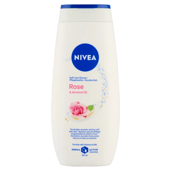NIVEA krémtusfürdő 250ml Rose & Almond Oil termékhez kapcsolódó kép