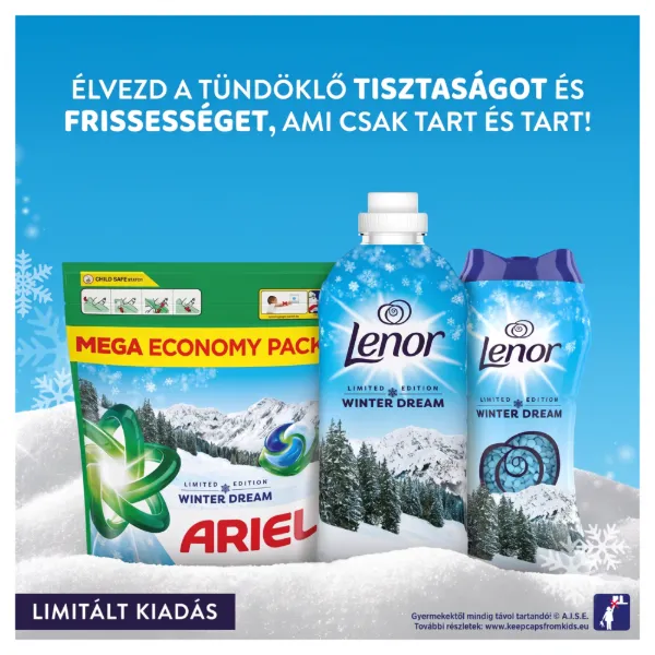 Ariel mosókapsz. Winter Dream limited 60 db termékhez kapcsolódó kép