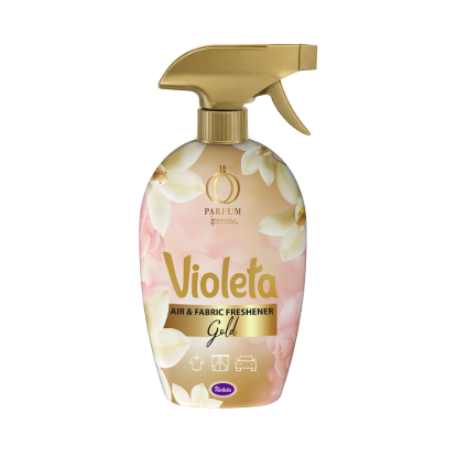 VIOLETA levegő és textil frissítő spray 480ml - Gold termékhez kapcsolódó kép